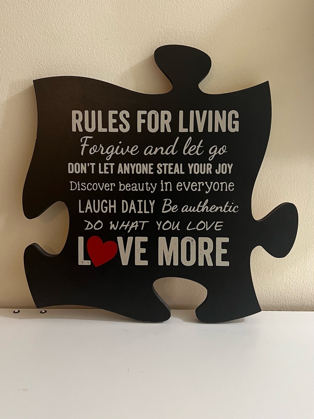 P. Graham Dunn Puzzle Piece Wall Decor
